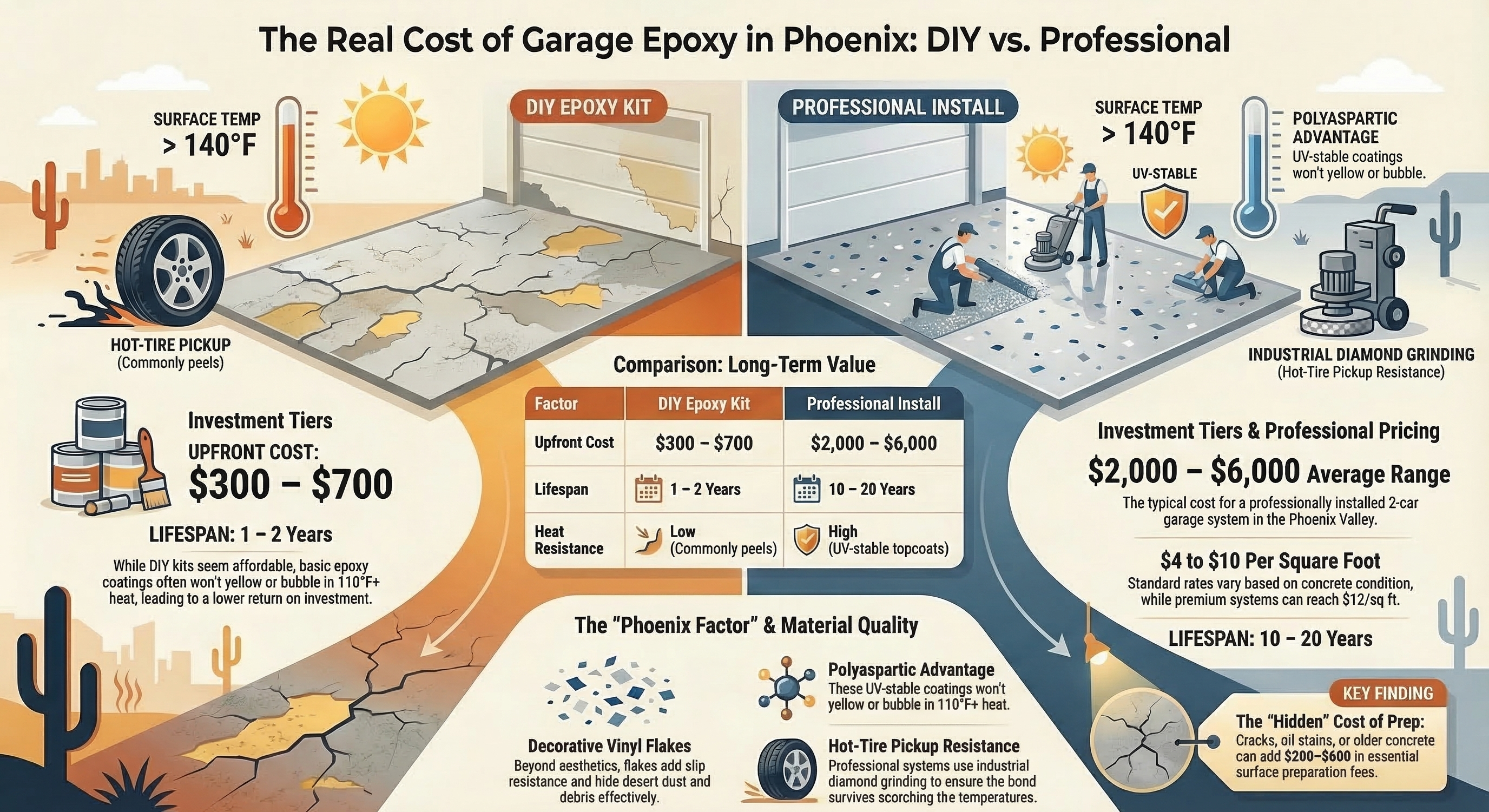 flood light glass repair vs replace cost comparison chart, DIY epoxy vs new unit price